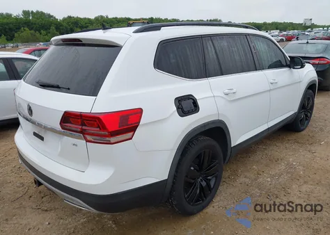 2020 Volkswagen Atlas 3.6L V6 Se W/Technology from USA, damaged, VIN 1V2WR2CA6LC502996